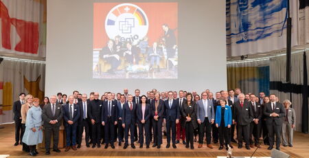 Participants de la 34e Commission intergouvernementale le 3 novembre 2025 à Bâle © Bettina Matthiessen